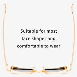 Steampunk - retro - quadratische Sonnenbrille - unisex