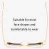 Steampunk - retro - quadratische Sonnenbrille - unisex