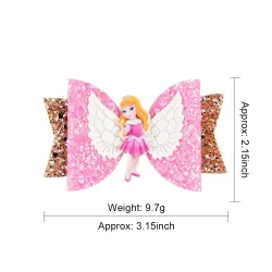 Prinzessin - Haarklammern - Glitter