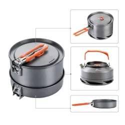 Camping - Utensils - Geschirr - Kochgeschirr Set