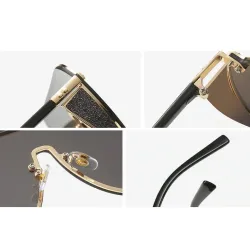 Steampunk - large sunglasses - unisexSunglasses