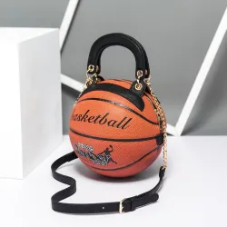 Basketball geformt - Schultertasche - Frauen
