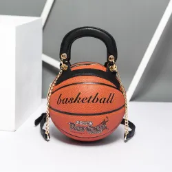 Basketball geformt - Schultertasche - Frauen