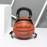 Basketball geformt - Schultertasche - Frauen