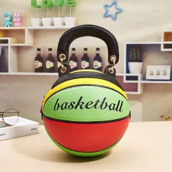 Basketball geformt - Schultertasche - Frauen