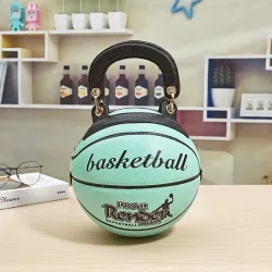 Basketball geformt - Schultertasche - Frauen