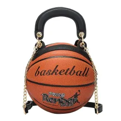 Basketball geformt - Schultertasche - Frauen