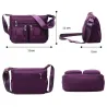 Nylon - Cross Bag - Damen - Schultertasche