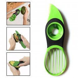 3 in 1 - Avocado Peeling - Slicer - Kunststoffmesser