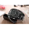 Skull design - quartz watch - leather strap - unisexWatches
