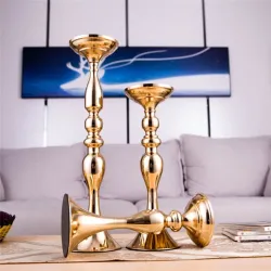 Gold Kerzenhalter - Kerzenhalter