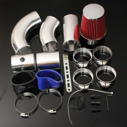 Universal Auto - Air Filter Intake Kit - System - Performance - 1 Set
