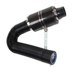 Universal - Carbon Fiber - Cold Air Filter Box - 1 Set