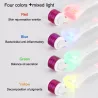LED elektrische Mikronadeln - Dermawalze - Titan - Hautpflege