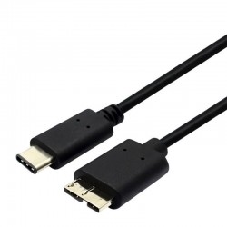 Micro B - USB C - 3.0 Kabel - 5Gbps - Externer Festplattenspeicher