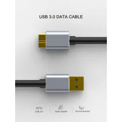 Micro B USB - 3.0 Kabel - 5Gbps - Externes Festplattenkabel