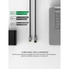 Micro B USB - 3.0 Cable - 5Gbps - External Hard Drive CableCables