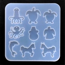 Marine Life - Animal - Silicone Mold - Jewelry Making ToolsHalloween & Party