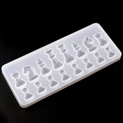 Silicone Mold - Resin - International Chess Shape - DIYToys