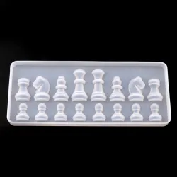 Silicone Mold - Resin - International Chess Shape - DIYToys
