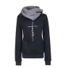 Herbst - Winter - Kapuzenjacken - Sweatshirts - Damen - Faith Bestickt Drucken