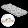 8Pcs - Assorted Sizes Ring - Silicone Mold - Resin JewelryToys
