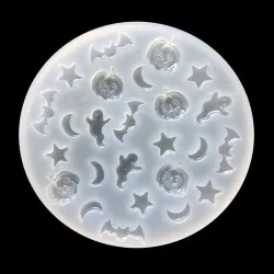 Assorted Halloween - Silicone Mold - Resin Jewelry MakingToys