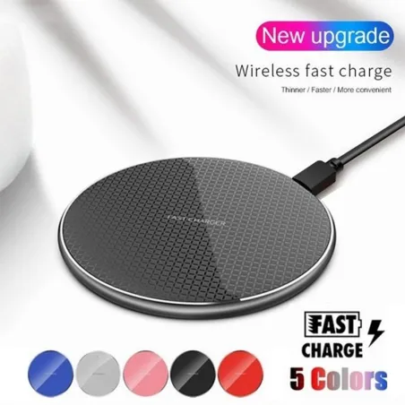 10W - Schnelles drahtloses Ladegerät - iPhone XS Max XR 8 Plus - USB - Ladekissen