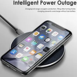 10W - Schnelles drahtloses Ladegerät - iPhone XS Max XR 8 Plus - USB - Ladekissen