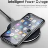 10W - Schnelles drahtloses Ladegerät - iPhone XS Max XR 8 Plus - USB - Ladekissen