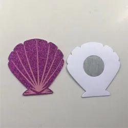 10pairs/lot - Einweg Nippelabdeckungen - Purple Shell