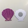 10pairs/lot - Einweg Nippelabdeckungen - Purple Shell