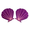 10pairs/lot - Einweg Nippelabdeckungen - Purple Shell
