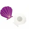 10pairs/lot - Einweg Nippelabdeckungen - Purple Shell