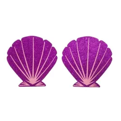 10pairs/lot - Einweg Nippelabdeckungen - Purple Shell