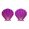 10pairs/lot - Einweg Nippelabdeckungen - Purple Shell