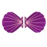 10pairs/lot - Einweg Nippelabdeckungen - Purple Shell