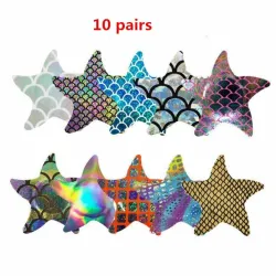 10 Paare - Nipple Covers - Starfish