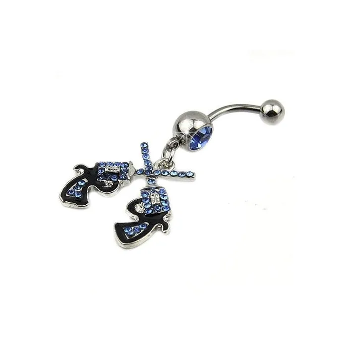 Cowgirl - Guns - Belly Button Ring