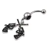 Cowgirl - Guns - Belly Button Ring