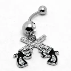 Cowgirl - Guns - Belly Button RingPiercings