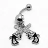 Cowgirl - Guns - Belly Button Ring