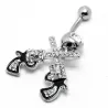 Cowgirl - Guns - Belly Button Ring