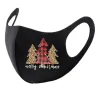 8 pieces - protective face / mouth masks - washable - Christmas printMouth masks
