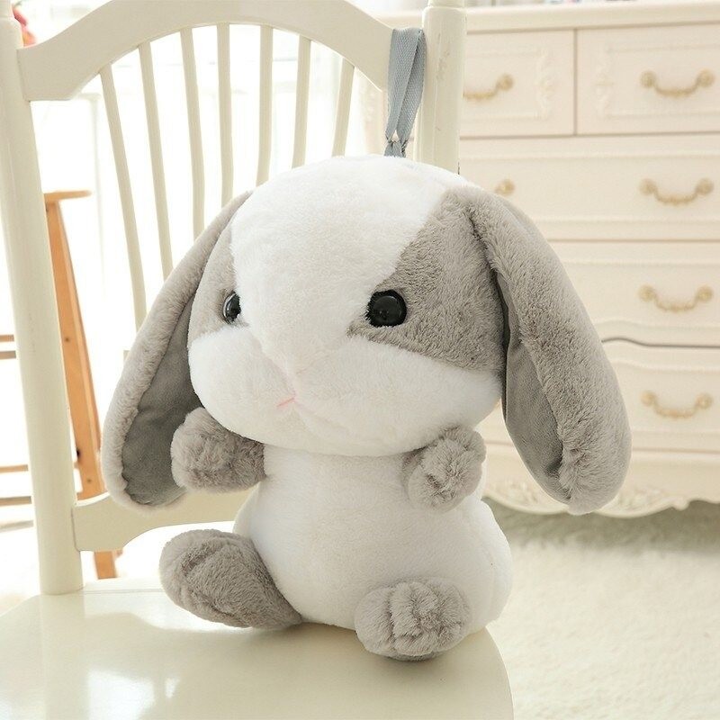 Bunny - Kaninchen - Plüschspielzeug - Kissen - kleiner Rucksack - 45cm