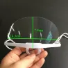 5 Stück - transparente Mundmaske - Kunststoffschild