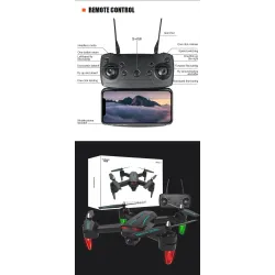 Utoghter X9 - WIFI - 1080p Camera - Air Pressure - App Control - FoldableR/C drone