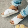Sommer Sandalen - weiche Plattform Flip-Flops