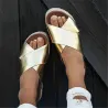 Sommer Sandalen - weiche Plattform Flip-Flops