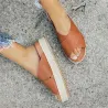 Sommer Sandalen - weiche Plattform Flip-Flops